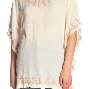 Boho Me Embroidered Sharkbite Kaftan L